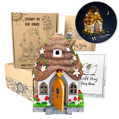 WILD PIXY front view showing cottage and charming design for magical decor