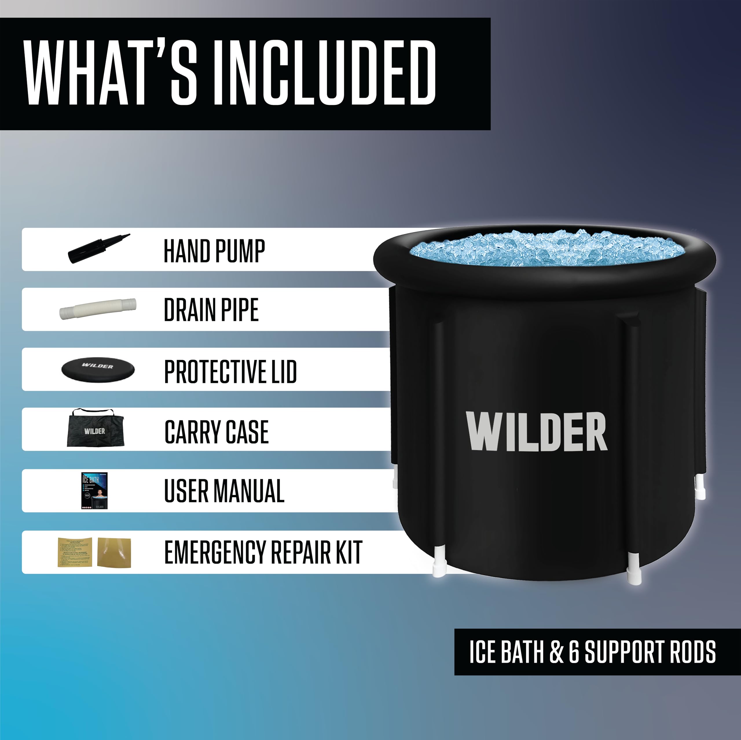 Wilder XL interior depth view highlighting full‑body capacity and comfort fit