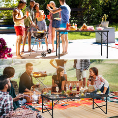 WildFinder tabletop with grill setup durable waterproof surface