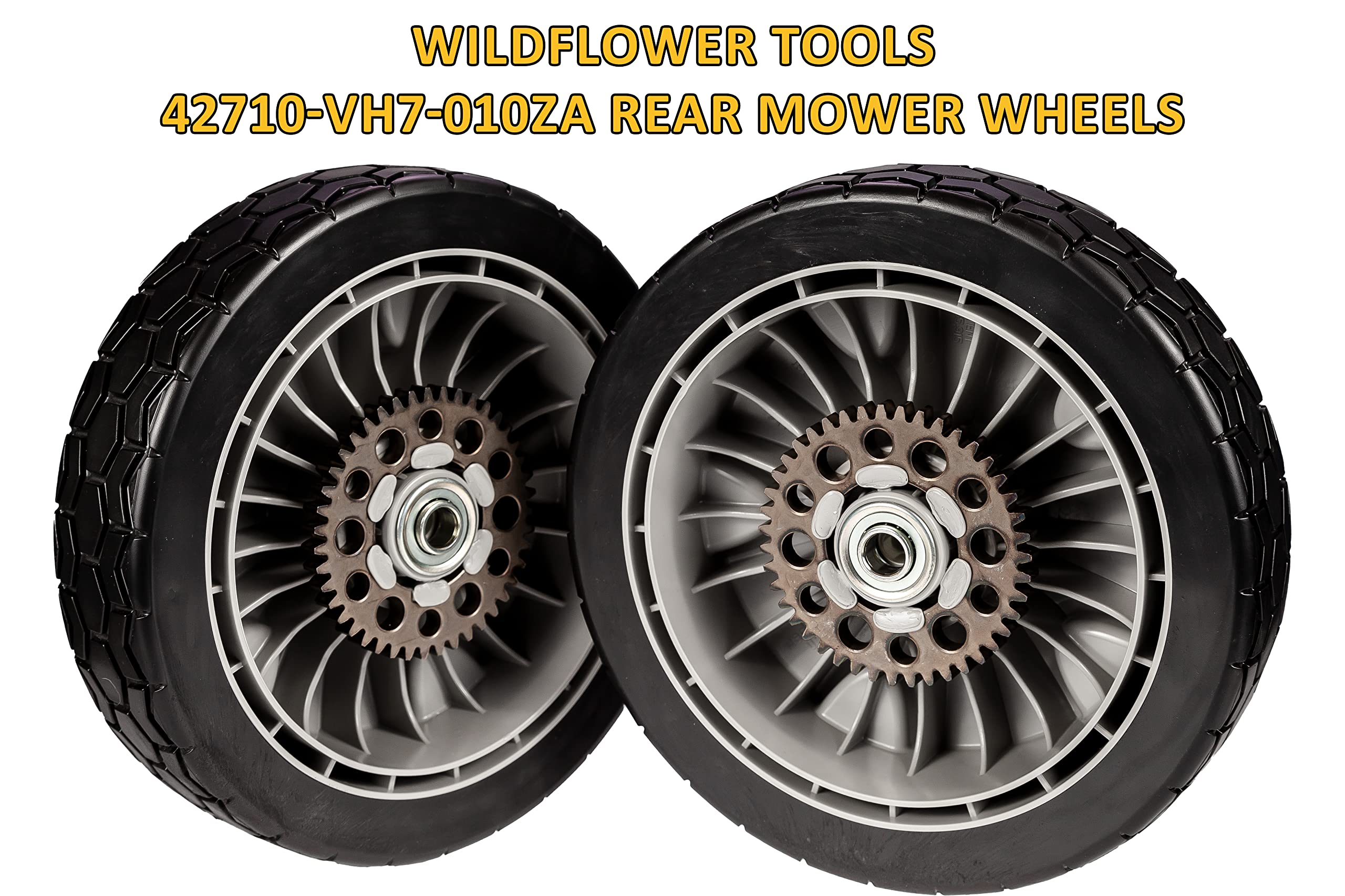 WILDFLOWER Tools close-up of wheel profile, clear view of tread and edge for durability
