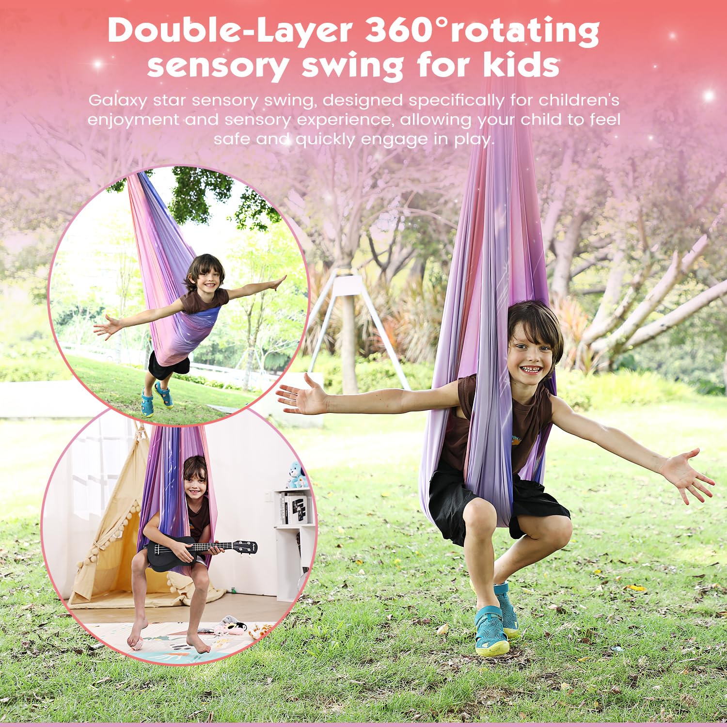 WILDKEN 360-degree rotating mount detail for smooth, safer spinning