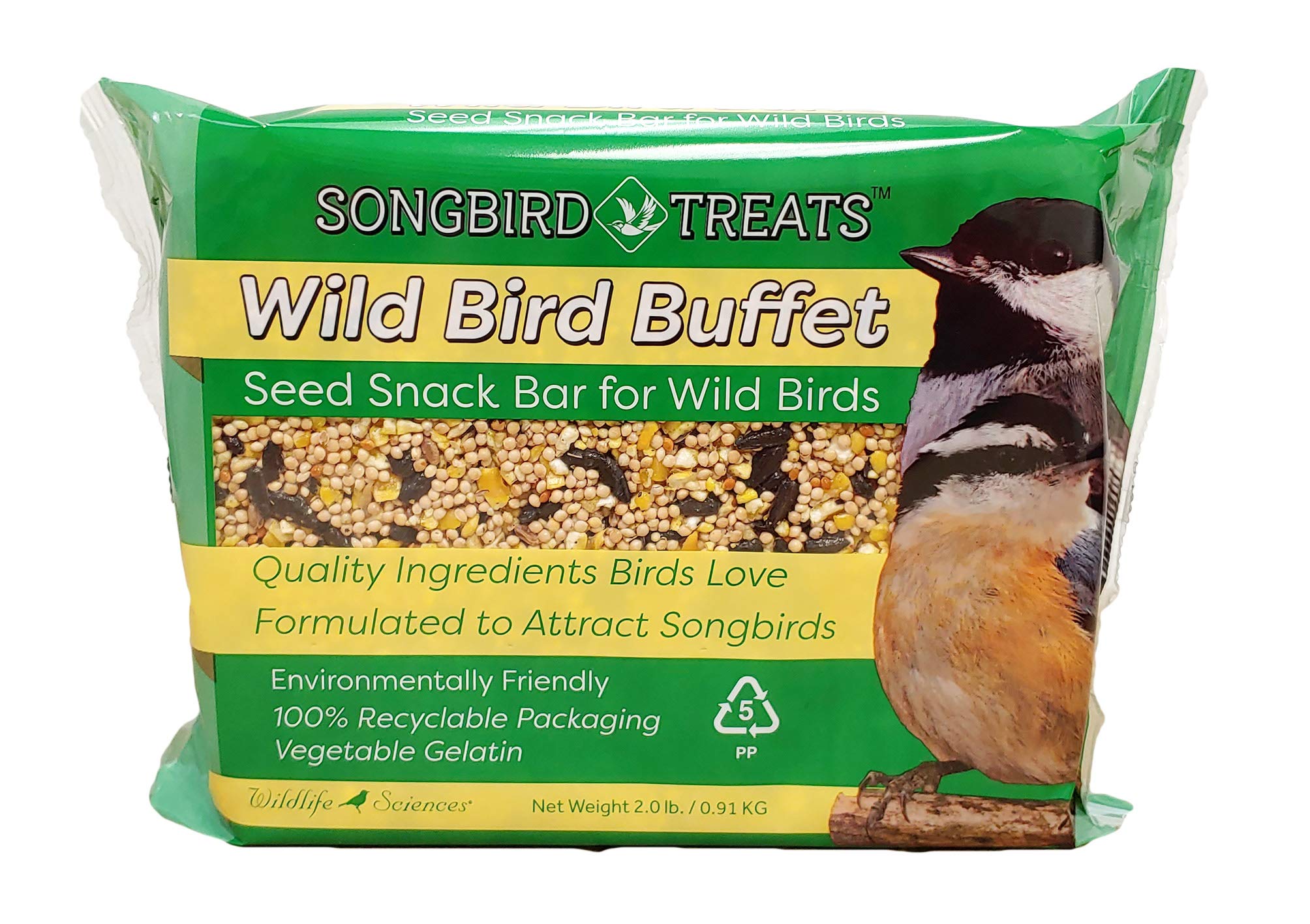 Wildlife Sciences close-up of seed texture highlighting bird appeal