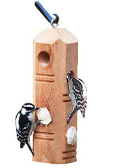 Wildlife Sciences plug next to ruler showing 3.75 inch length, clarifies size for feeders