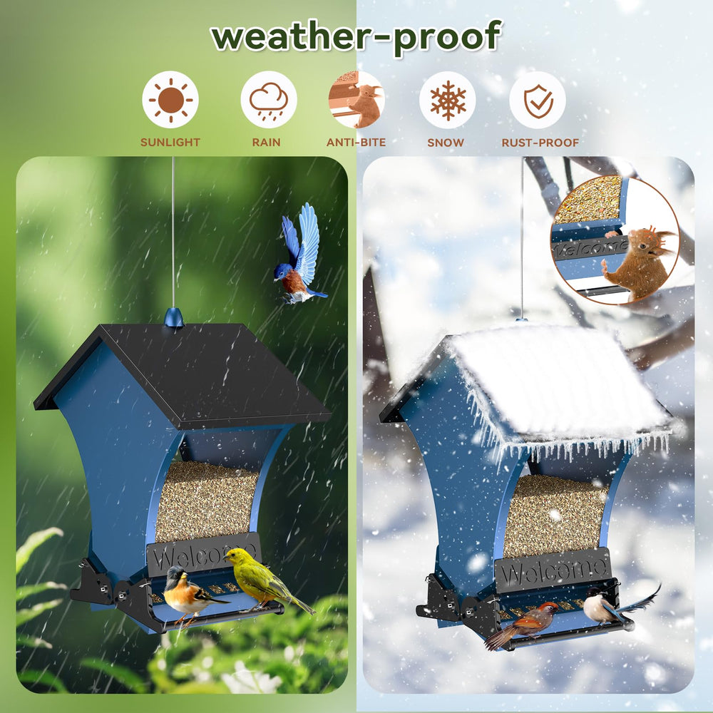 Wildpark roof detail with powder-coat finish protecting seed from rain benefits weather resistance
