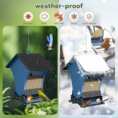 Wildpark roof detail with powder-coat finish protecting seed from rain benefits weather resistance