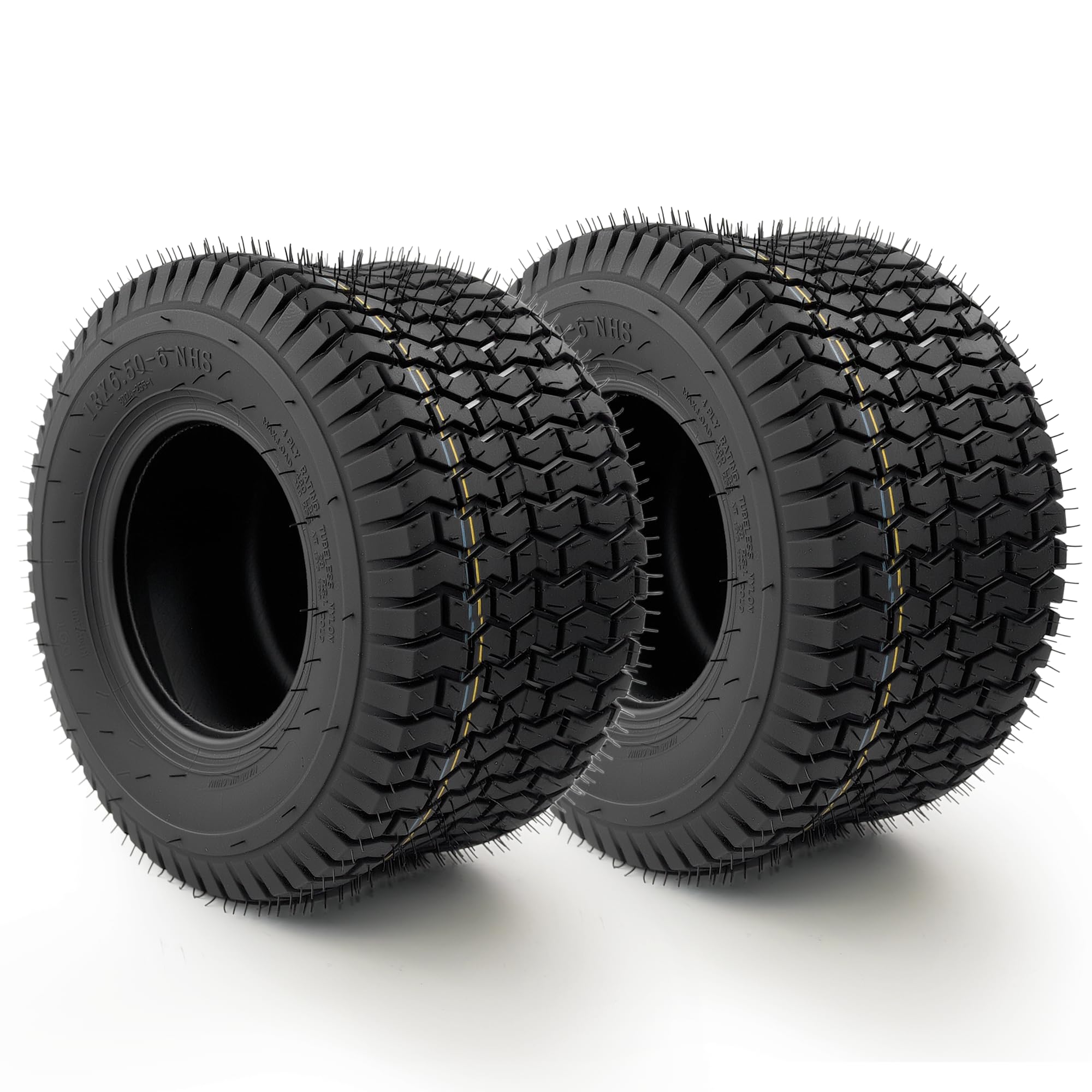 WILDSPUR front-profile view showing full tire shape and turf protection