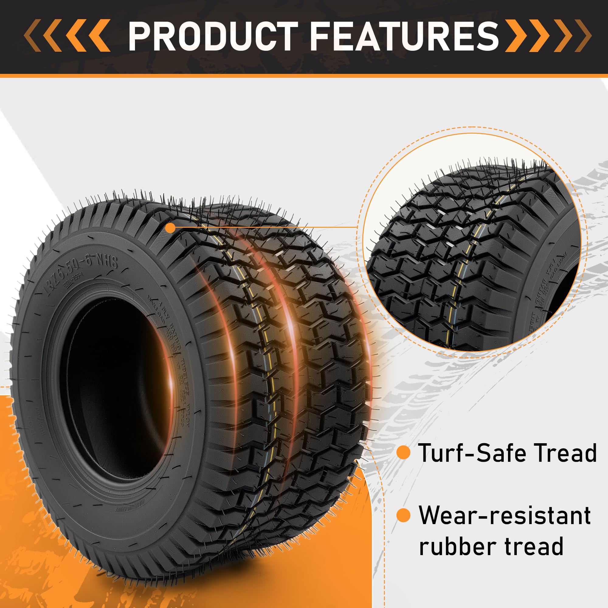 WILDSPUR tire beside ruler for size comparison and measurement clarity