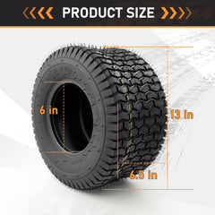 WILDSPUR close-up of turf saver tread providing gentle lawn grip
