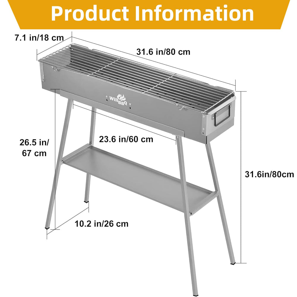 WILLBBQ vent control detail demonstrating airflow adjustment for faster ignition