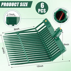 WILLBOND close-up of 18 tines showing durable ABS construction and strength