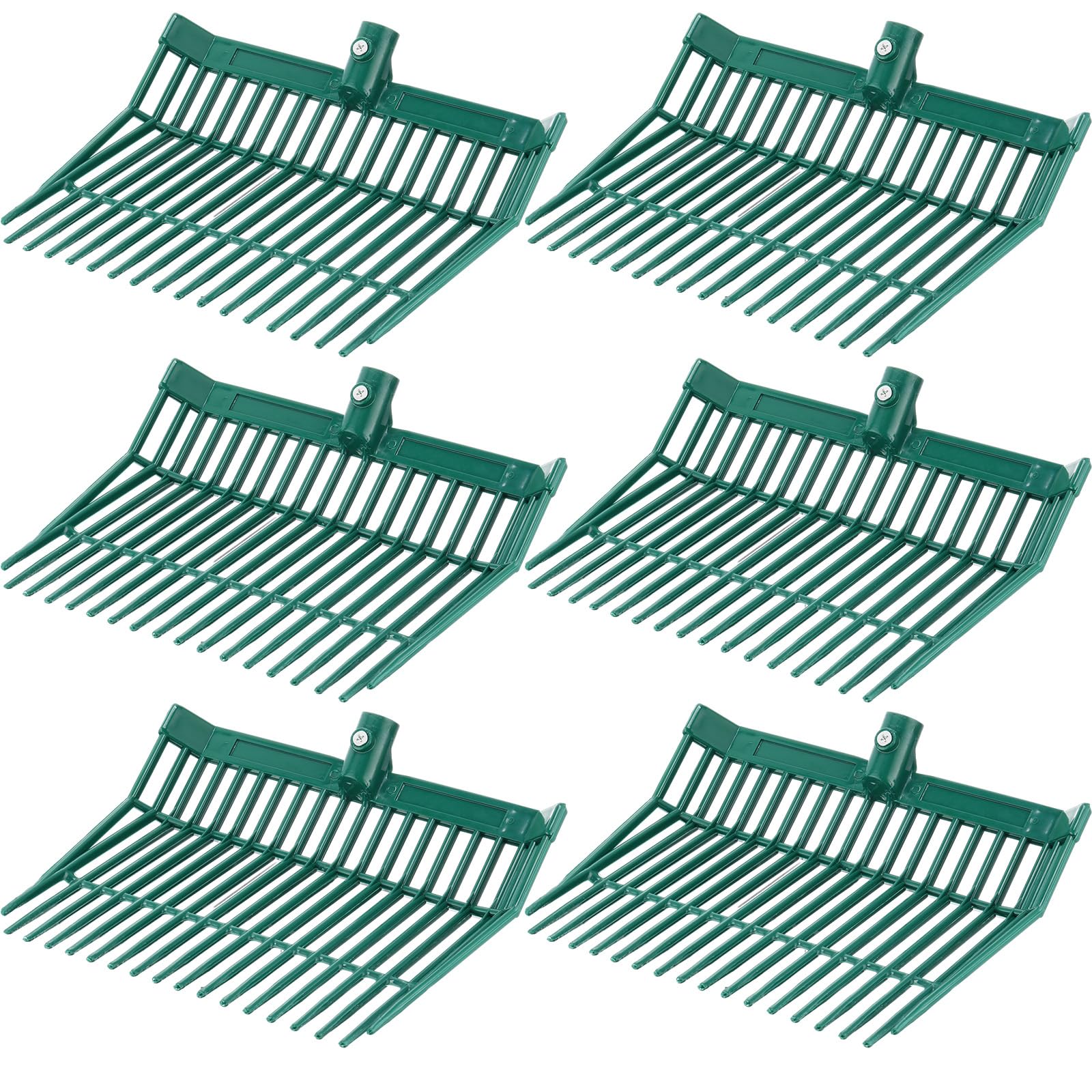 WILLBOND front view of six olive fork heads showing package contents and value