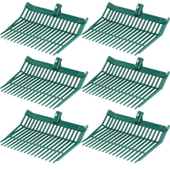 WILLBOND front view of six olive fork heads showing package contents and value
