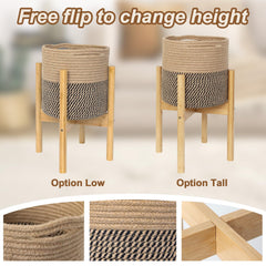 WILLITAT bamboo stand joint and screw connection for stable plant support