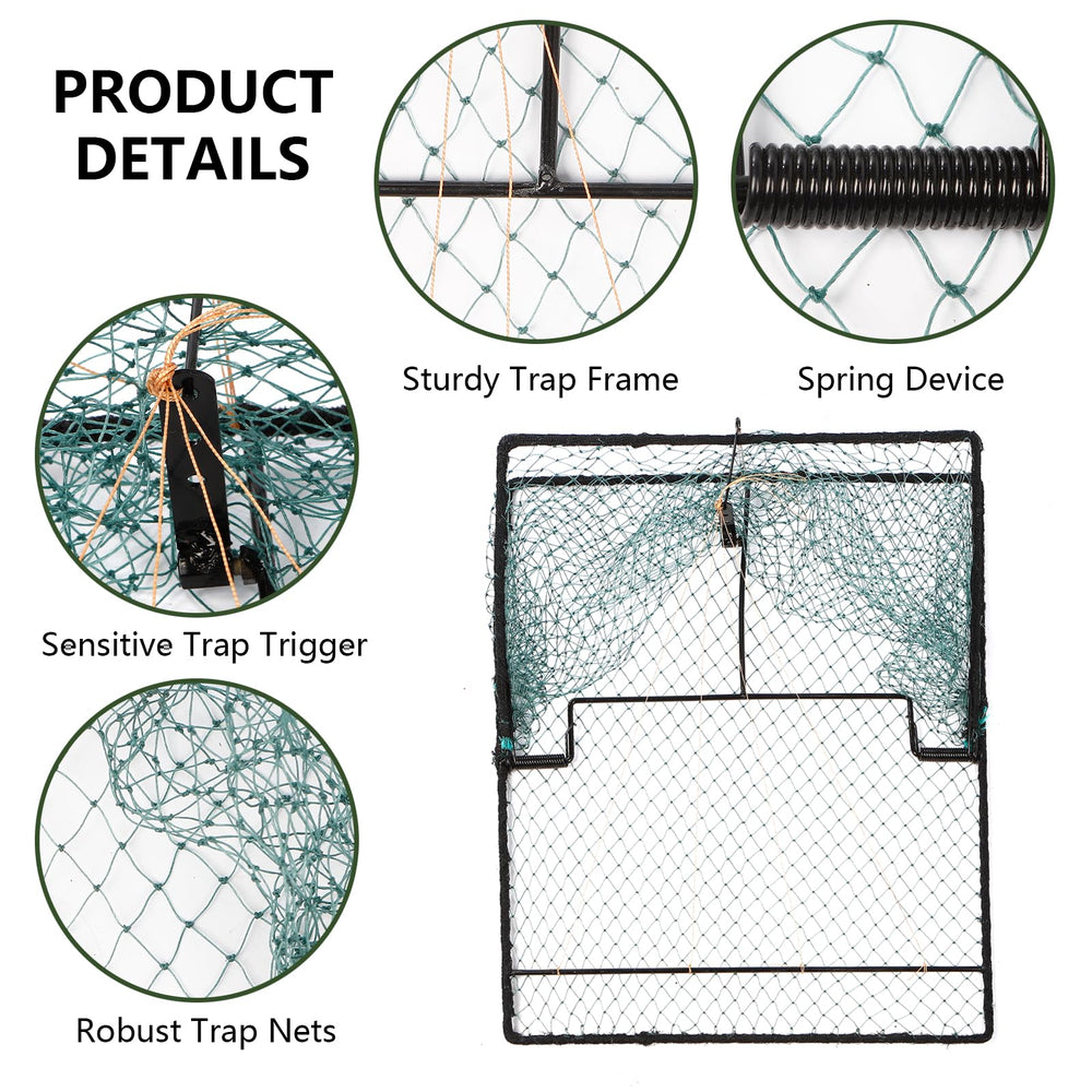 WillMesh folded flat for compact storage and easy transport benefit
