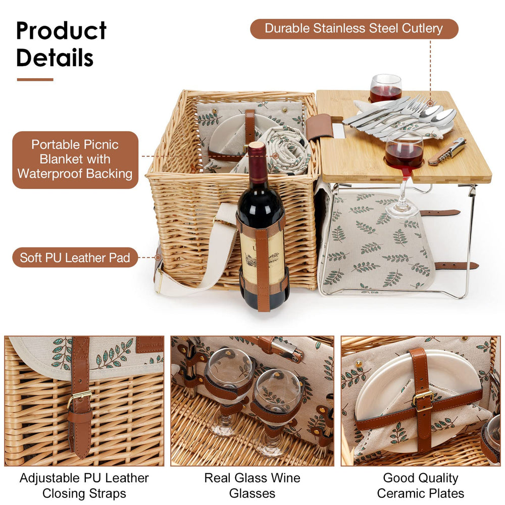 WILLOW WEAVE real glass wine glasses and stainless cutlery displayed, elegant dining