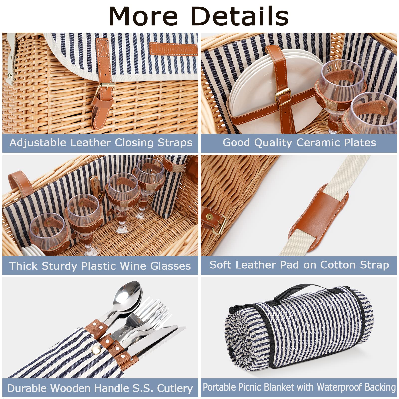 WILLOW WEAVE picnic setup on grass with table in use showing lifestyle convenience benefit enjoyment