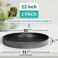 Willowy silicone feet under saucer preventing scratches and improving airflow