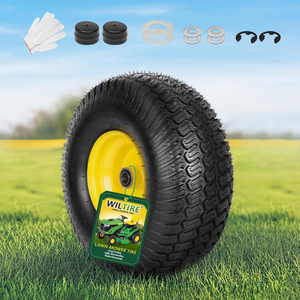 Wiltire front tire full view showing tread and ready-to-install benefit