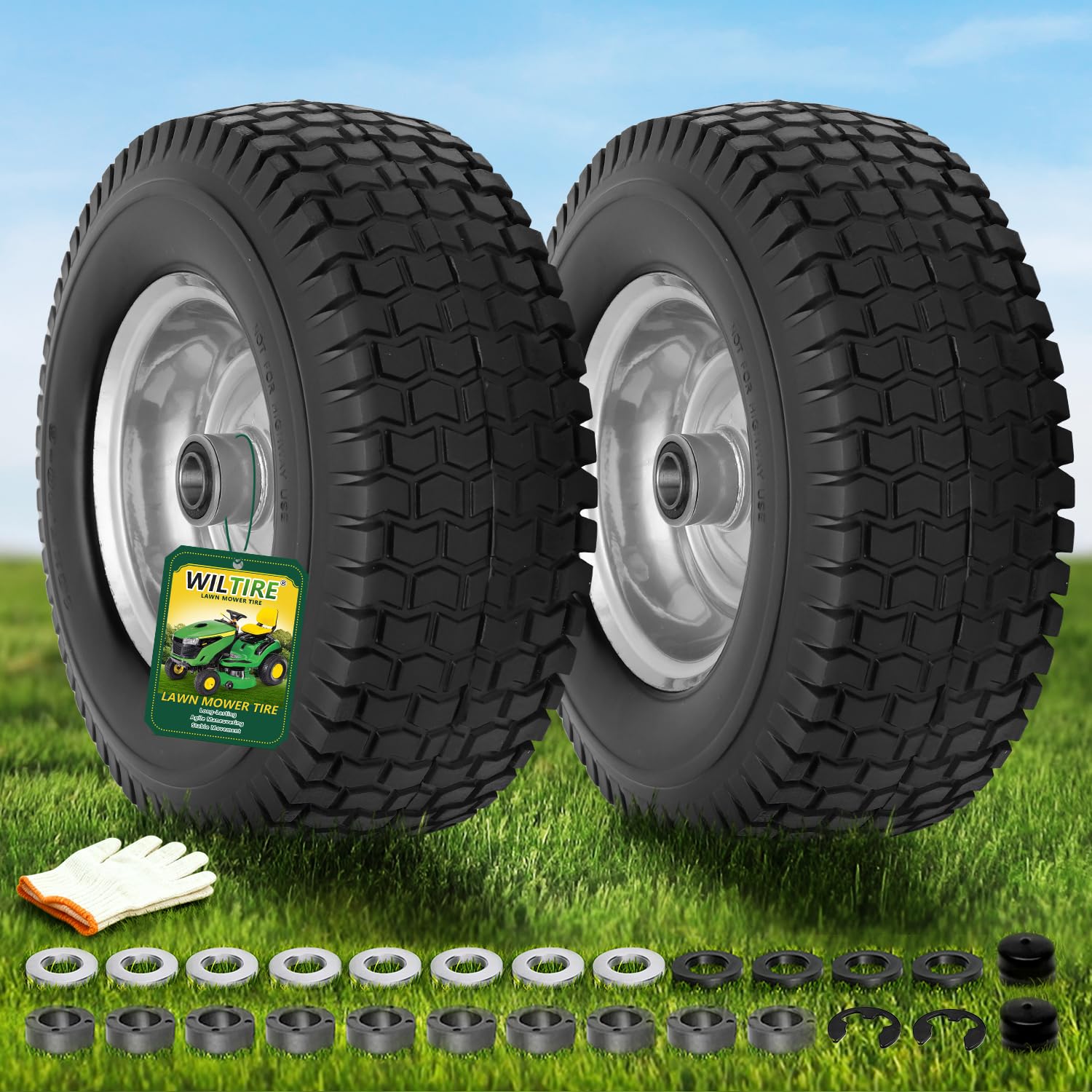 Wiltire assembled wheel front view showing ready-to-install benefit