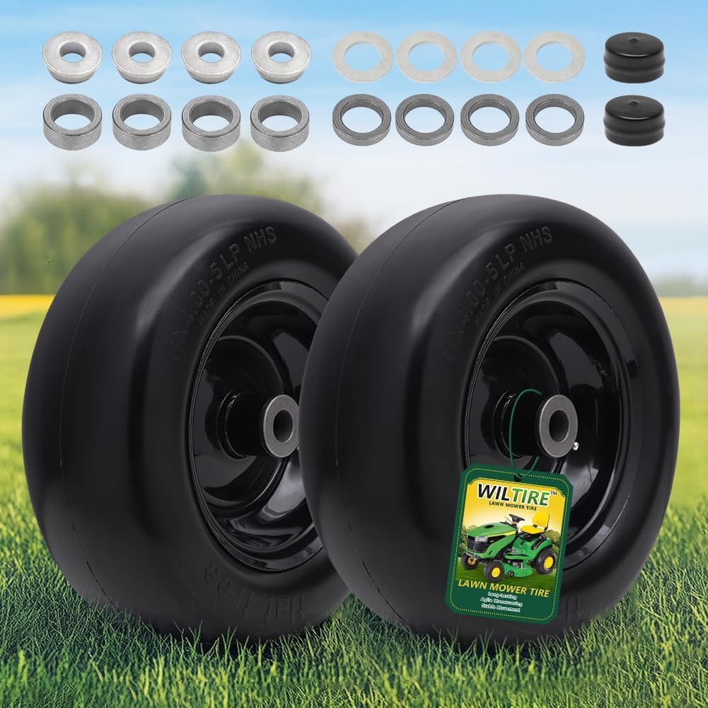 Wiltire front view of tire and wheel assembly showing fit and readiness