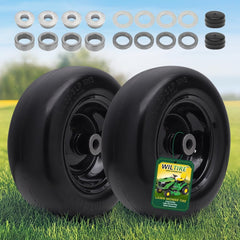Wiltire front view of tire and wheel assembly showing fit and readiness