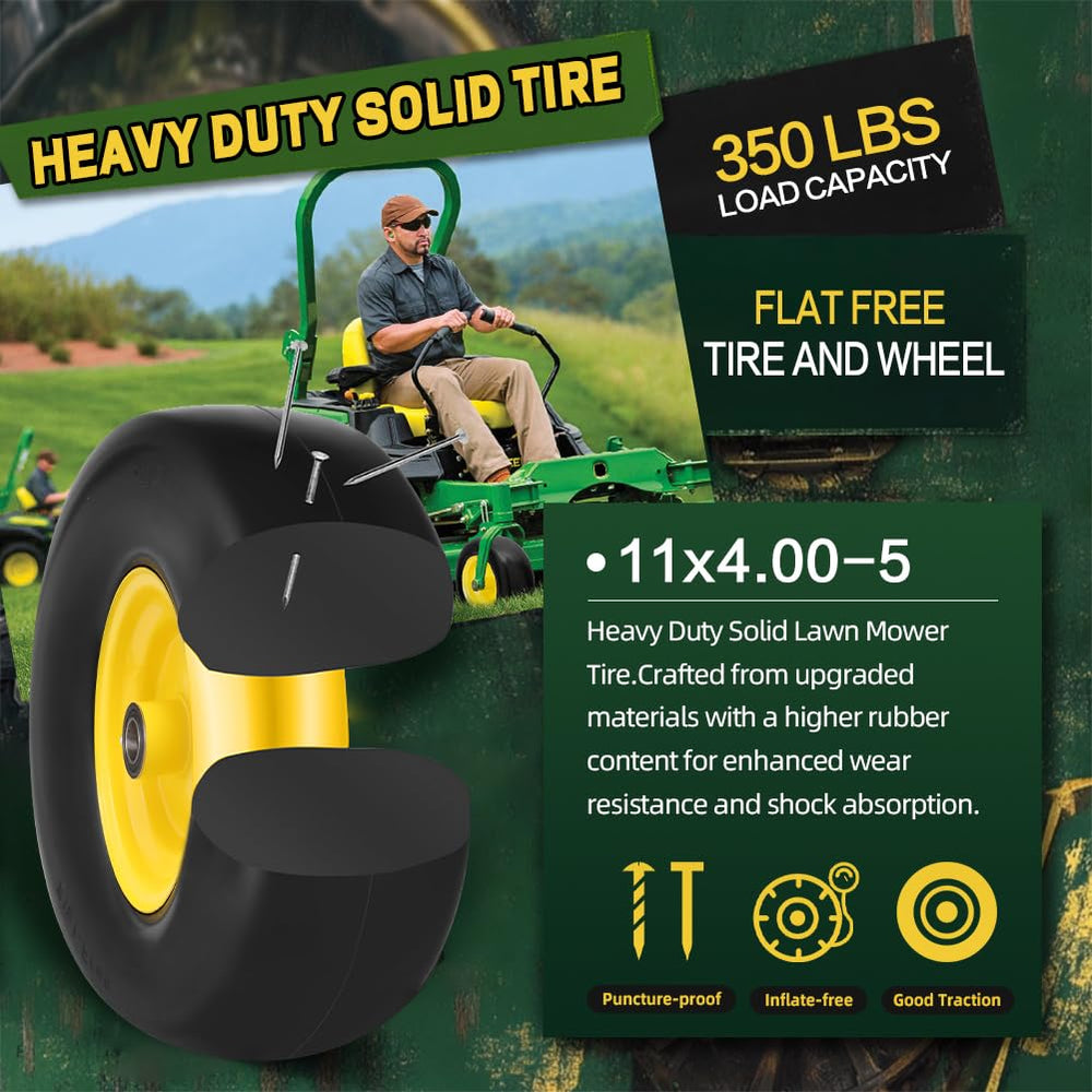 Wiltire installed on mower front demonstrating improved control benefit