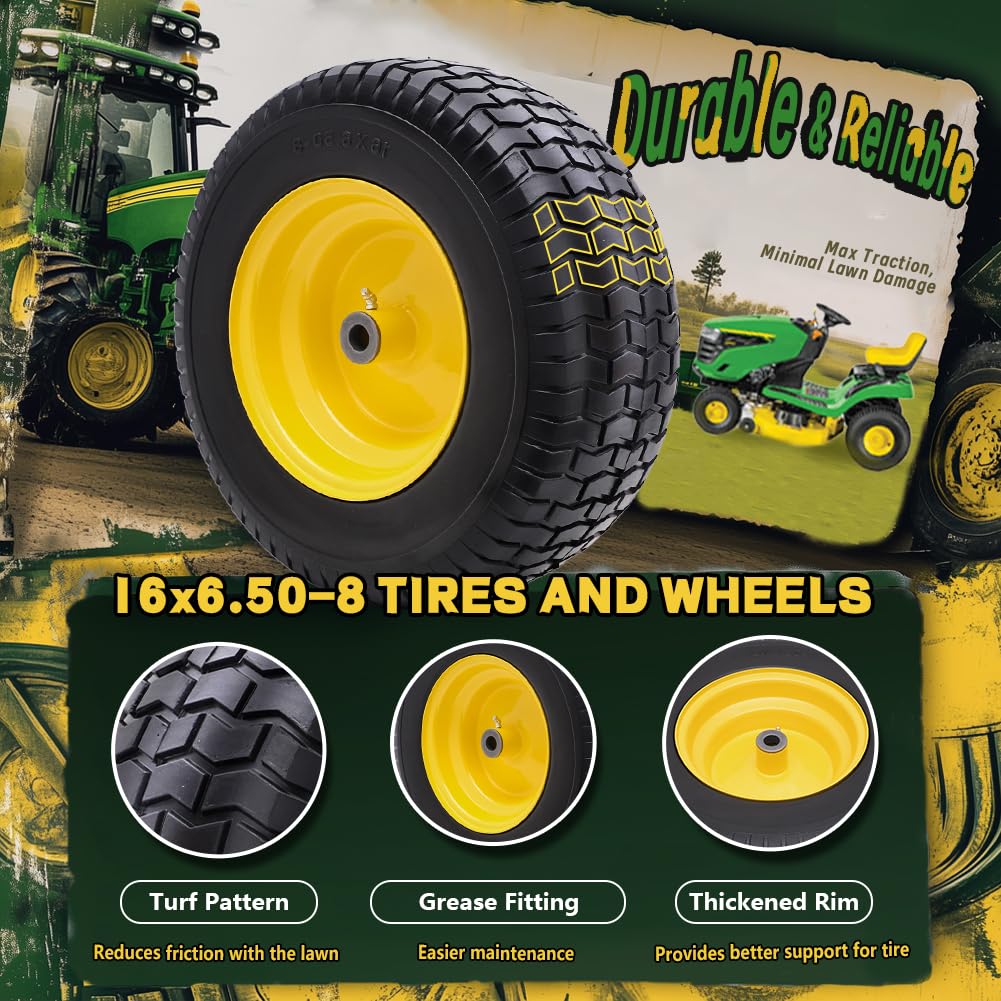 Wiltire tread close-up highlighting solid 4-ply traction for yard tasks