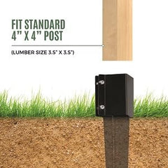 WIMART bolt and connection detail showing secure post fastening