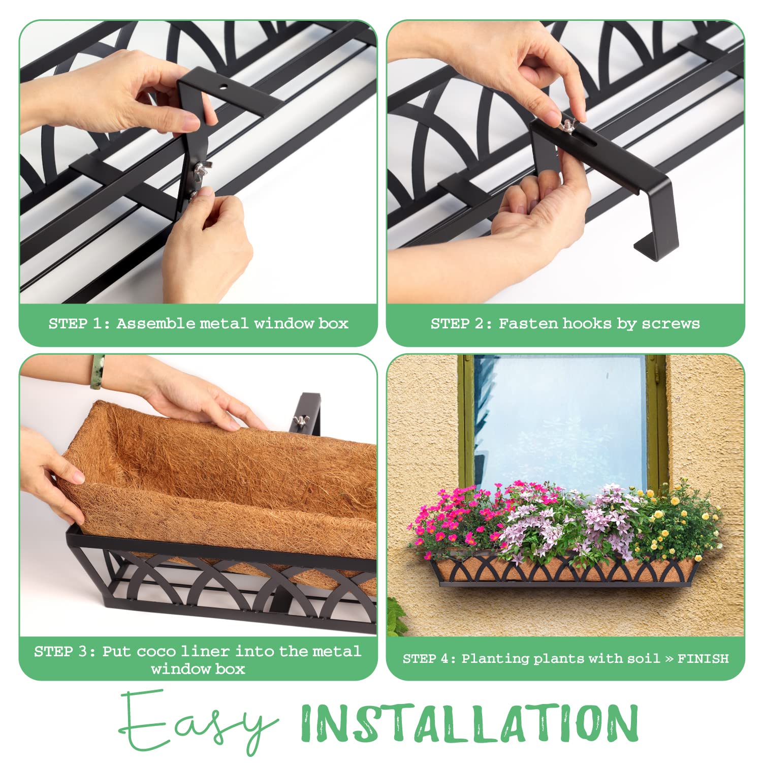 WIMART planter in use on balcony showcasing flowers and herbs