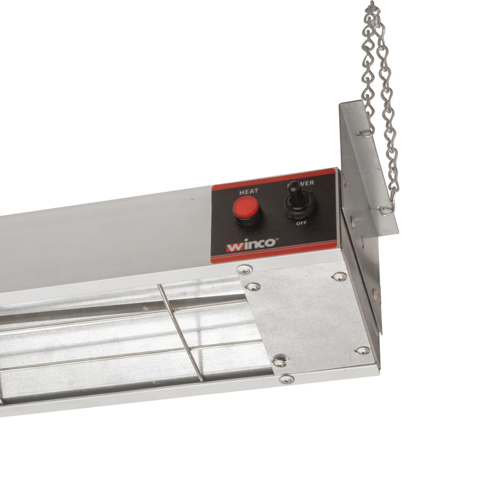 Winco ESH-48 beside a standard tray for scale, helps choose proper coverage