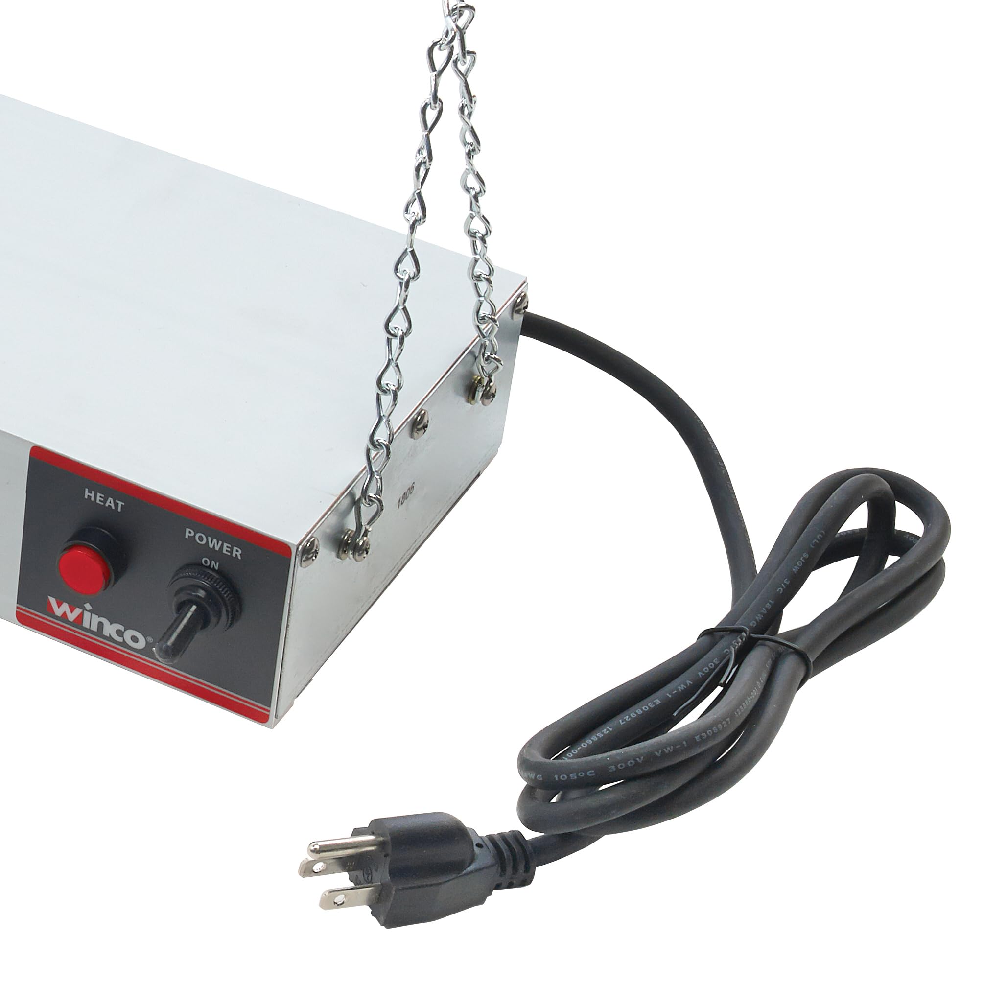 Winco ESH-48 toggle switch and 180° indicator light, simplifies operation