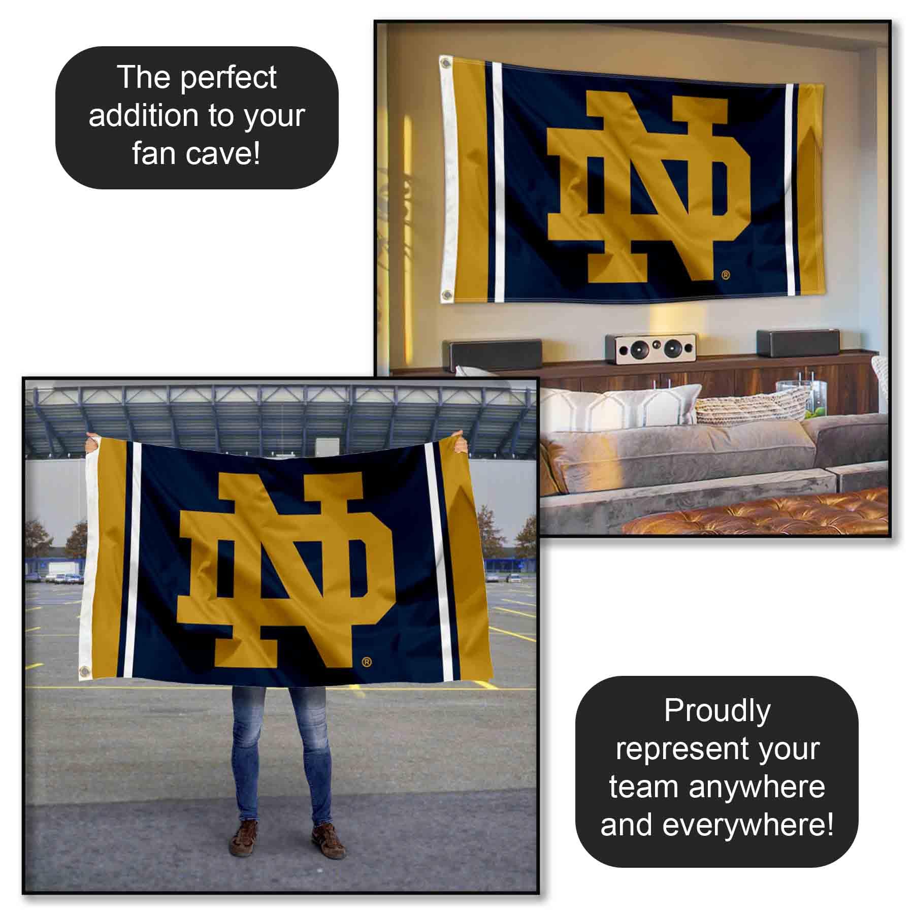 WinCraft flag displayed on wall adding team atmosphere to room