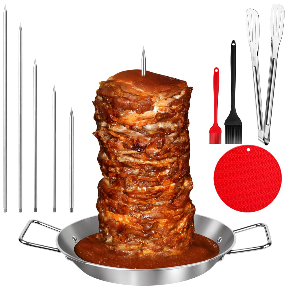 WINDESK assembled al pastor kit front view showing complete set and convenience