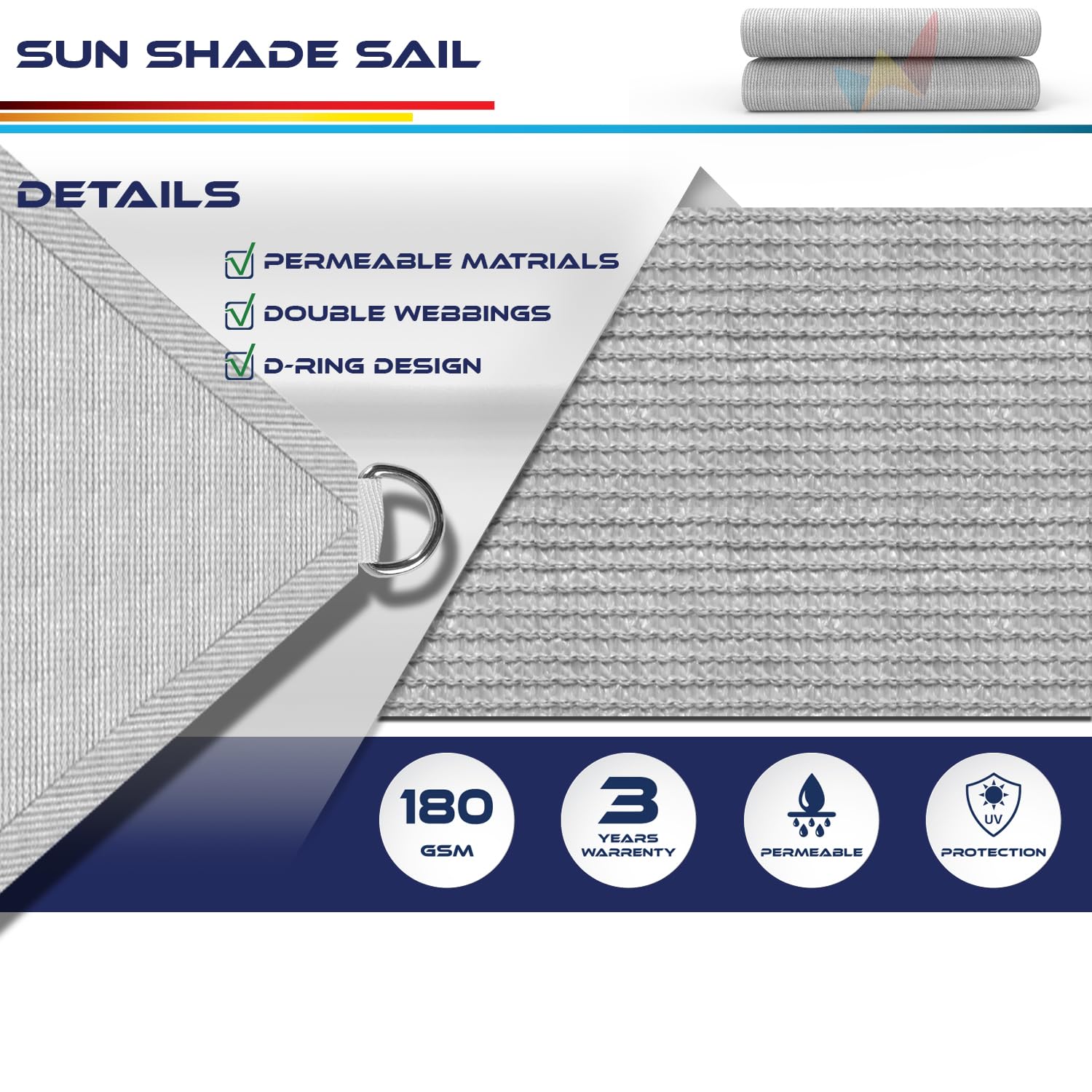 Windscreen4less fabric texture close-up showing durable breathable weave benefit