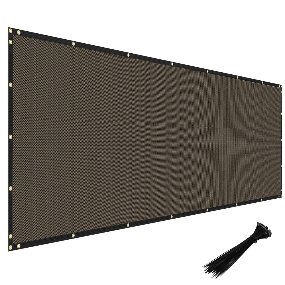 Windscreen4less vista frontal enrollada que muestra cobertura y privacidad