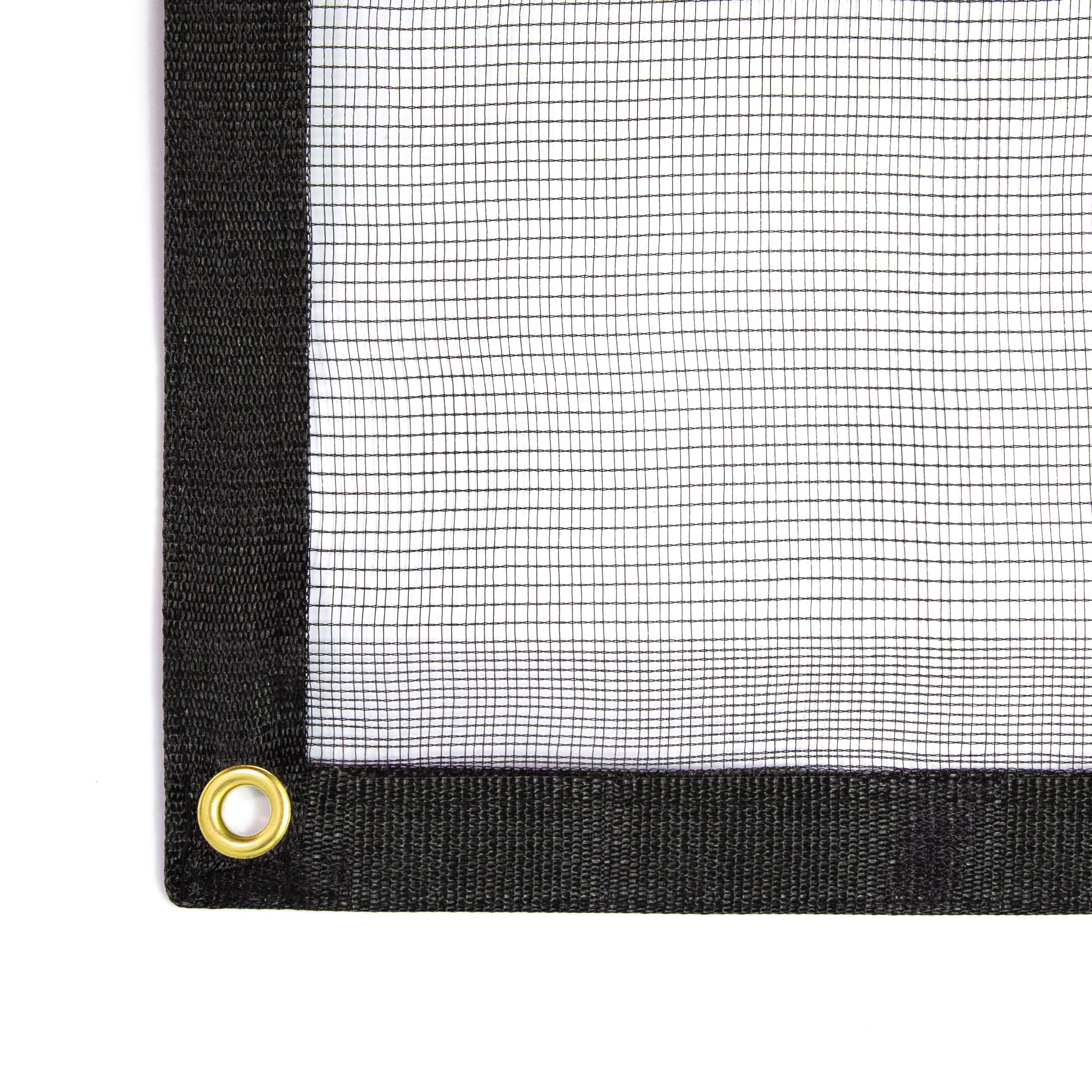 WindscreenSupplyCo front view of 12x12 protection cover showing full size and shape benefit