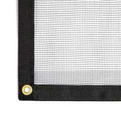 WindscreenSupplyCo front view of 12x12 protection cover showing full size and shape benefit