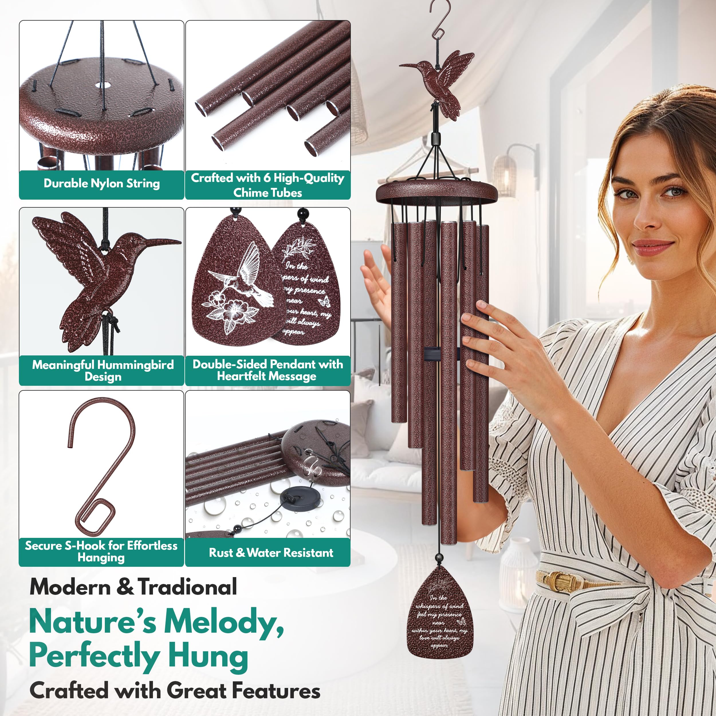 Windsplay detailed hanging hook hardware for easy installation and secure outdoor display