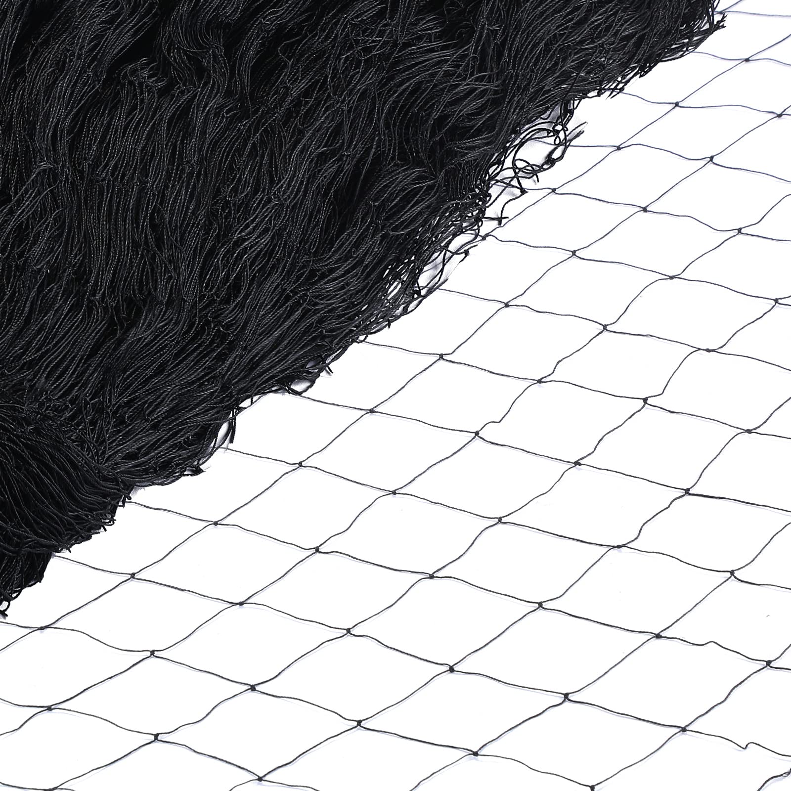 Windyun front view of rolled netting showing full size and coverage benefit
