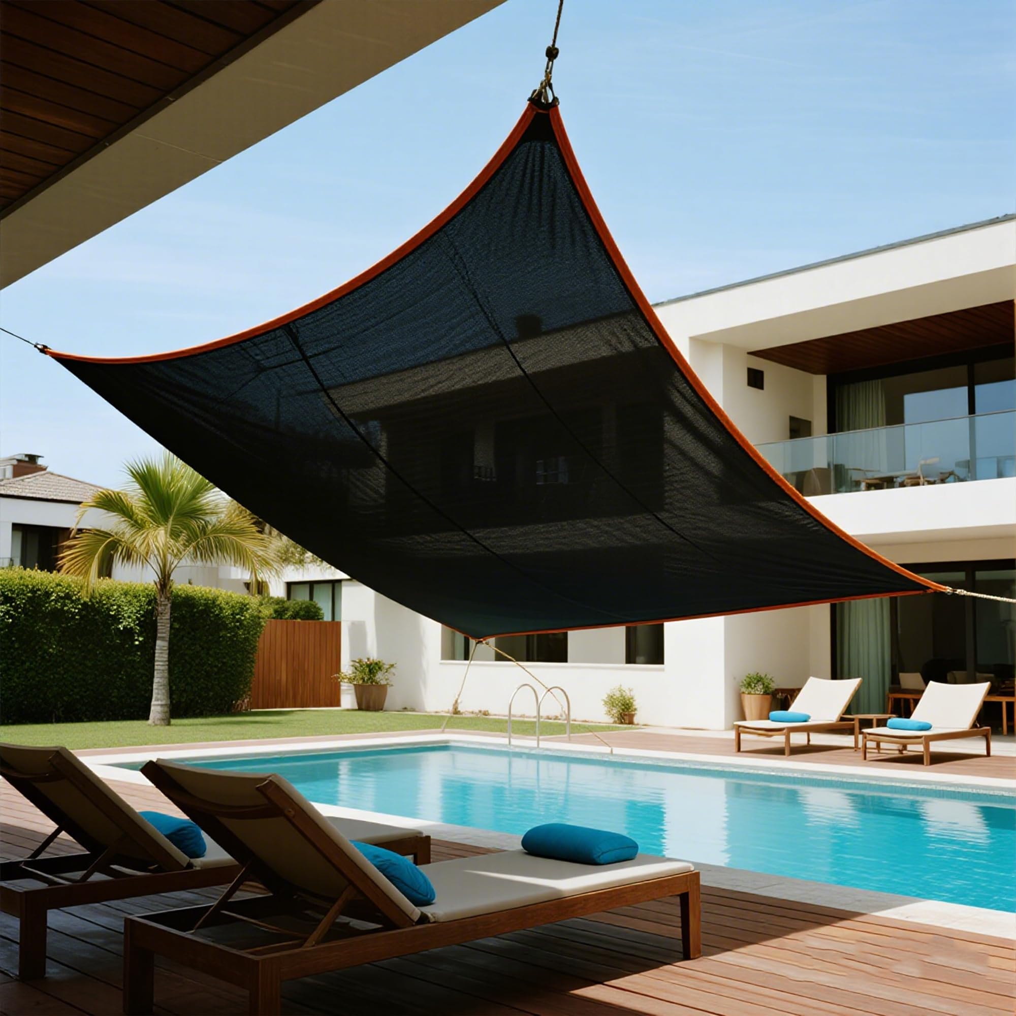 winemana covering chicken coop reducing sun exposure for poultry comfort