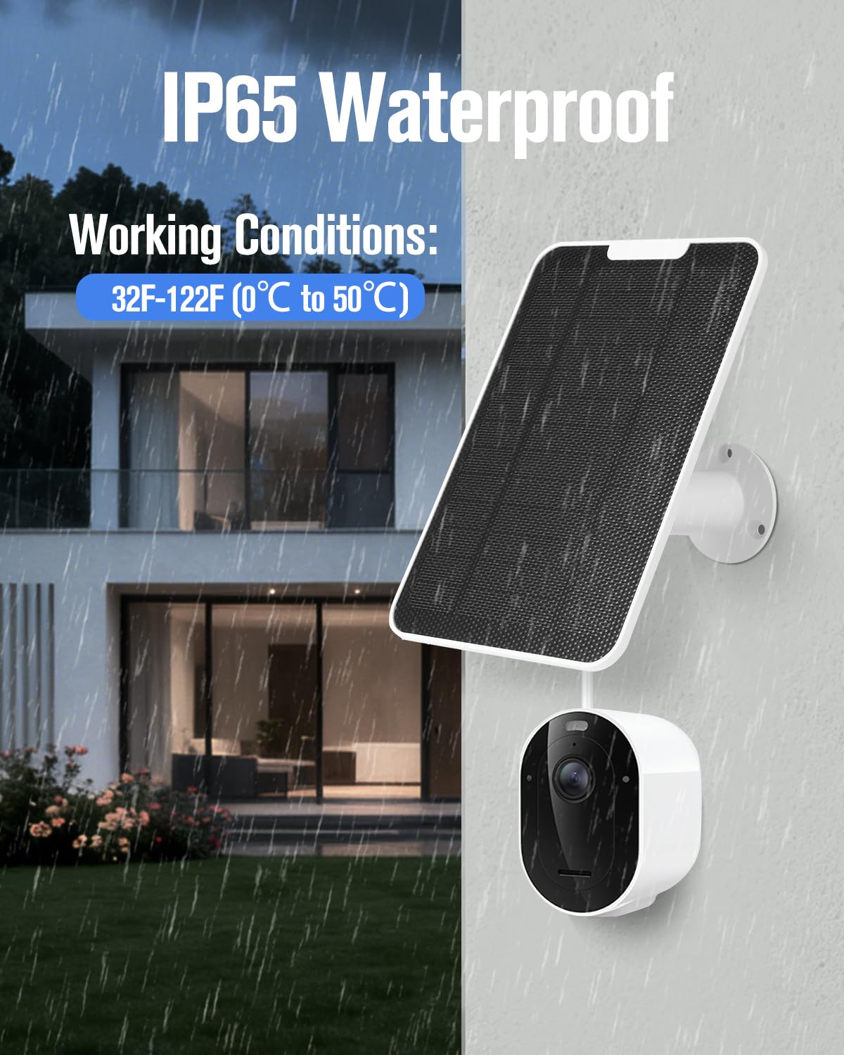 WININMETA adjustable 360° mounting bracket enabling precise sun alignment