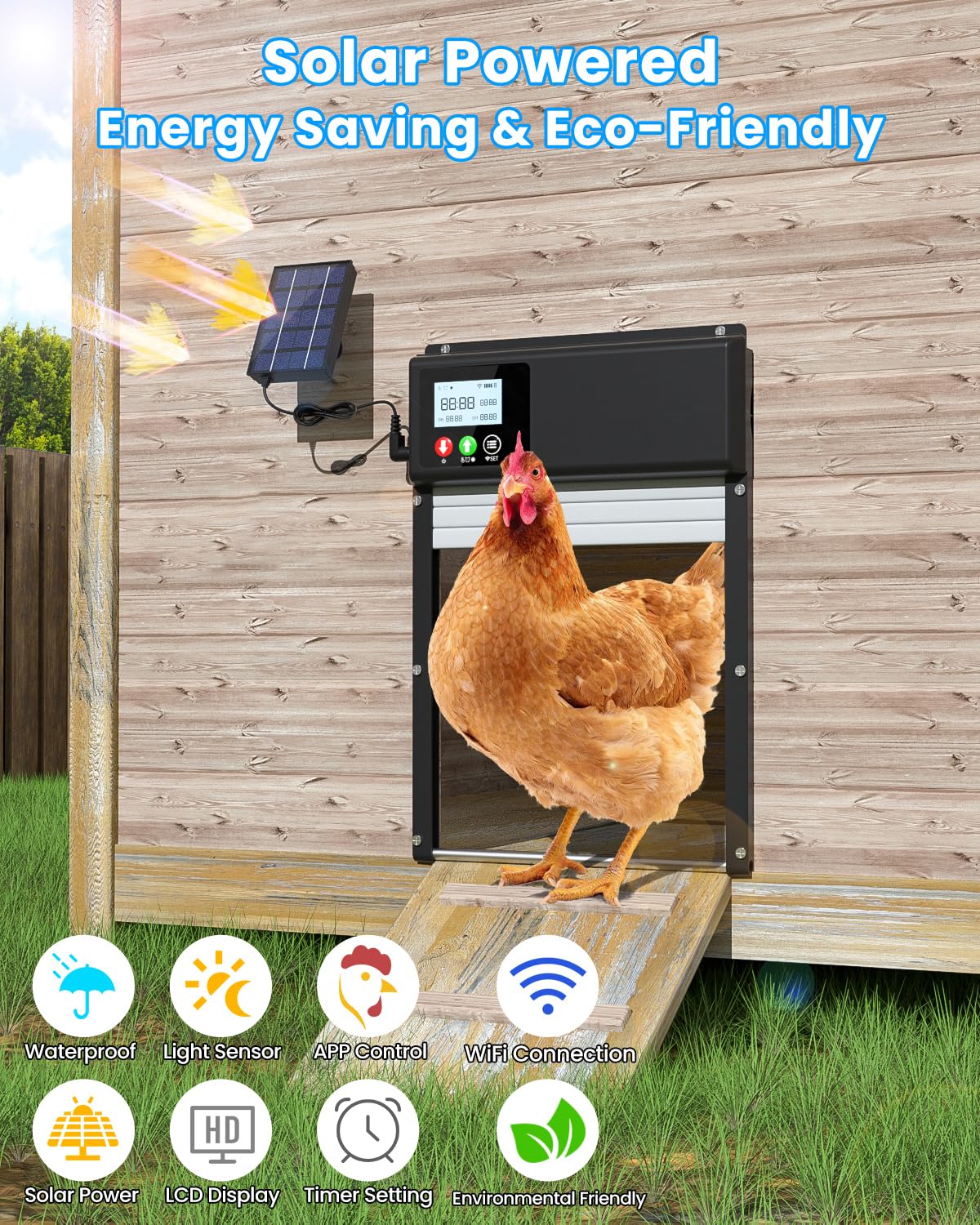 WININMETA LCD display and controls offering easy setup and status benefit