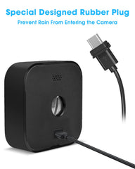WININMETA bracket tilted showing 360-degree adjustment for optimal sun exposure