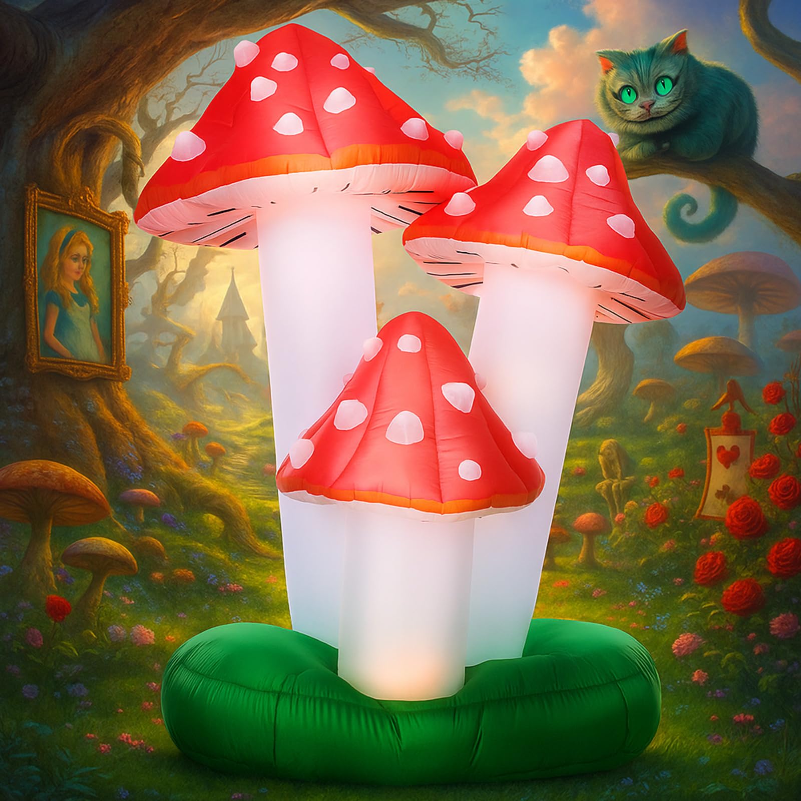 WinnerWhy anchoring stakes and ropes securing mushroom in wind
