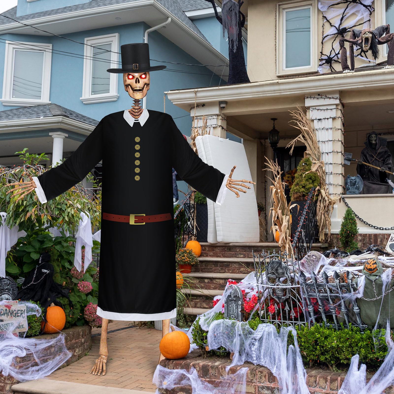 WinnerWhy lifestyle photo on porch showing welcoming Thanksgiving outdoor décor