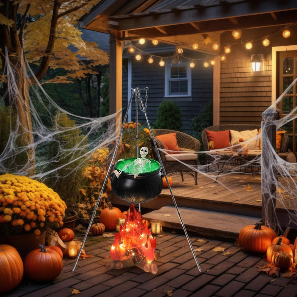 WinnerWhy spider webbing texture draped for realistic haunted look