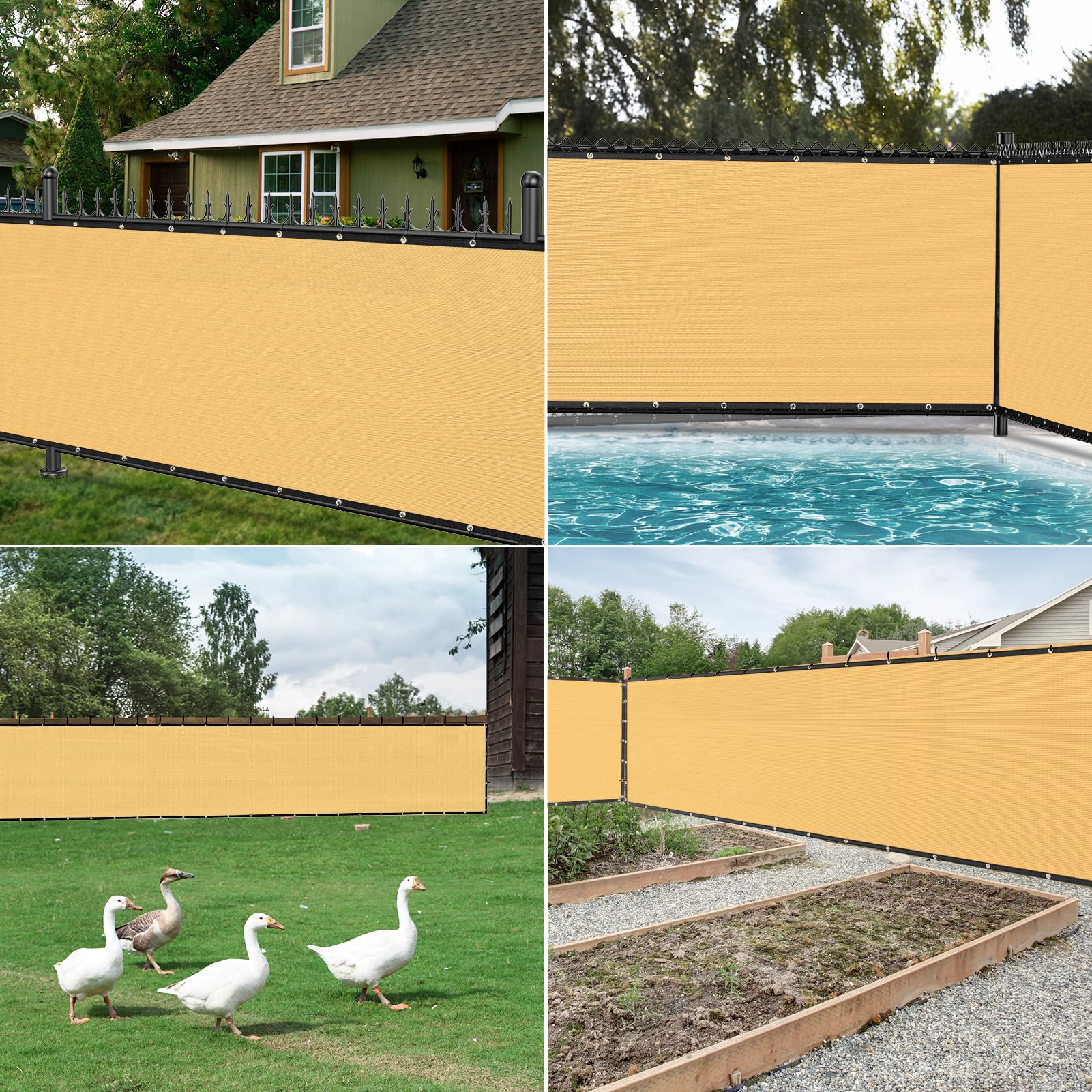 Winpull privacy screen on patio creating private outdoor space and comfort benefit