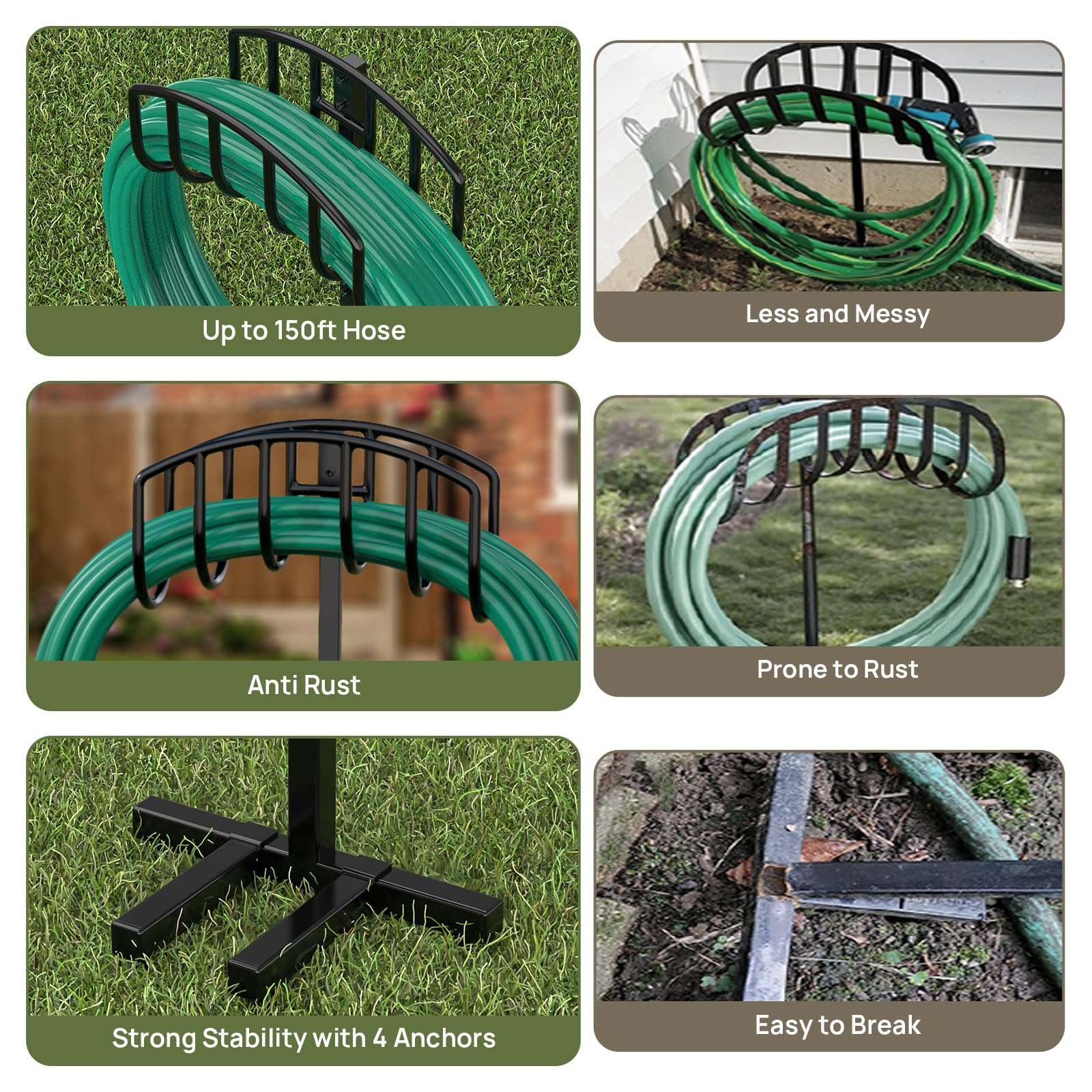Winpull soporte desmontado listo para almacenamiento compacto