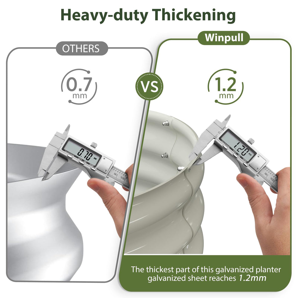 Winpull thickened edge safety detail showing non-sharp rim for safer handling