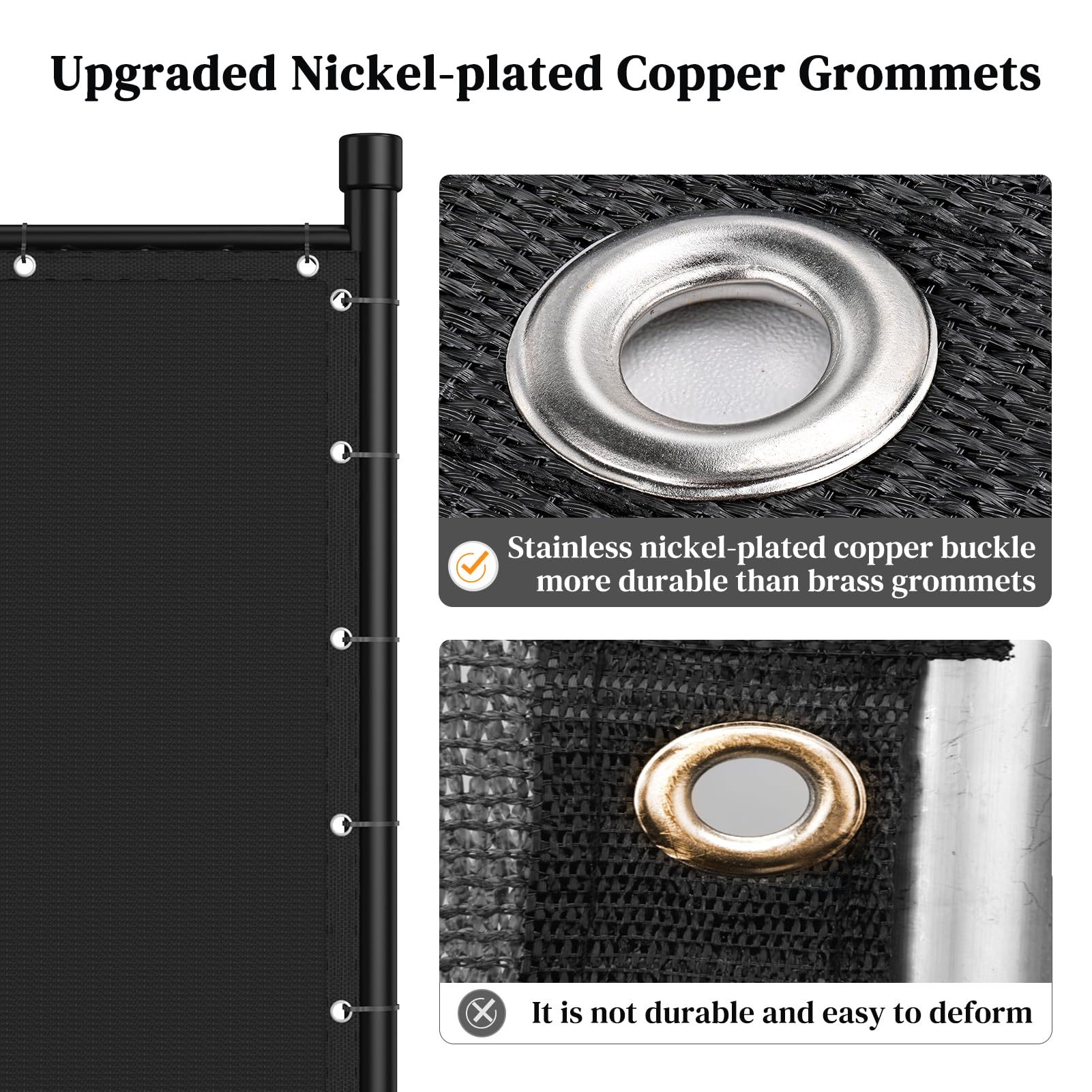 Winpull included 80 ties displayed for easy, tool-free installation